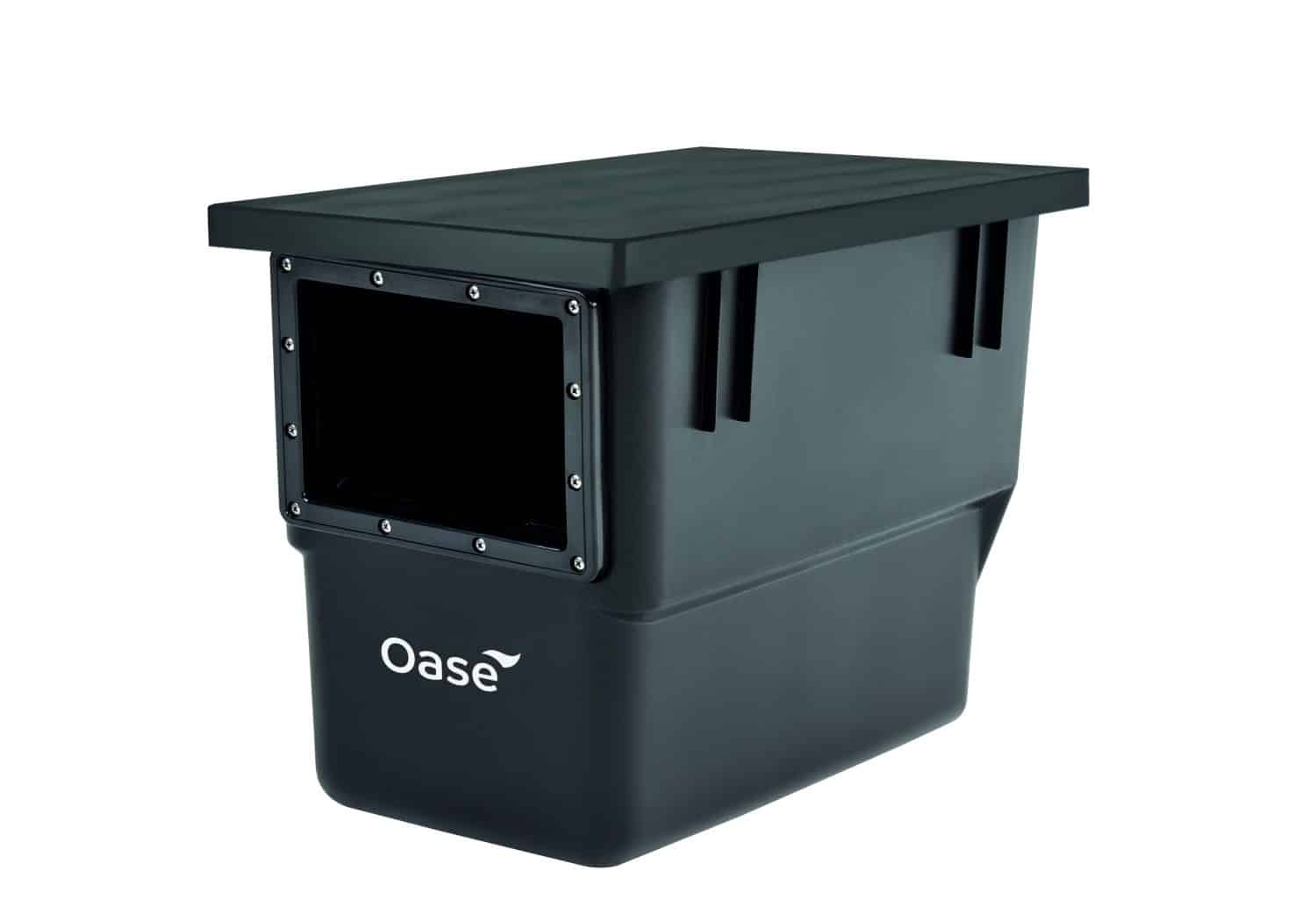 The Oase BIOsys Skimmer+ should be installed directly into your pond wall during construction.