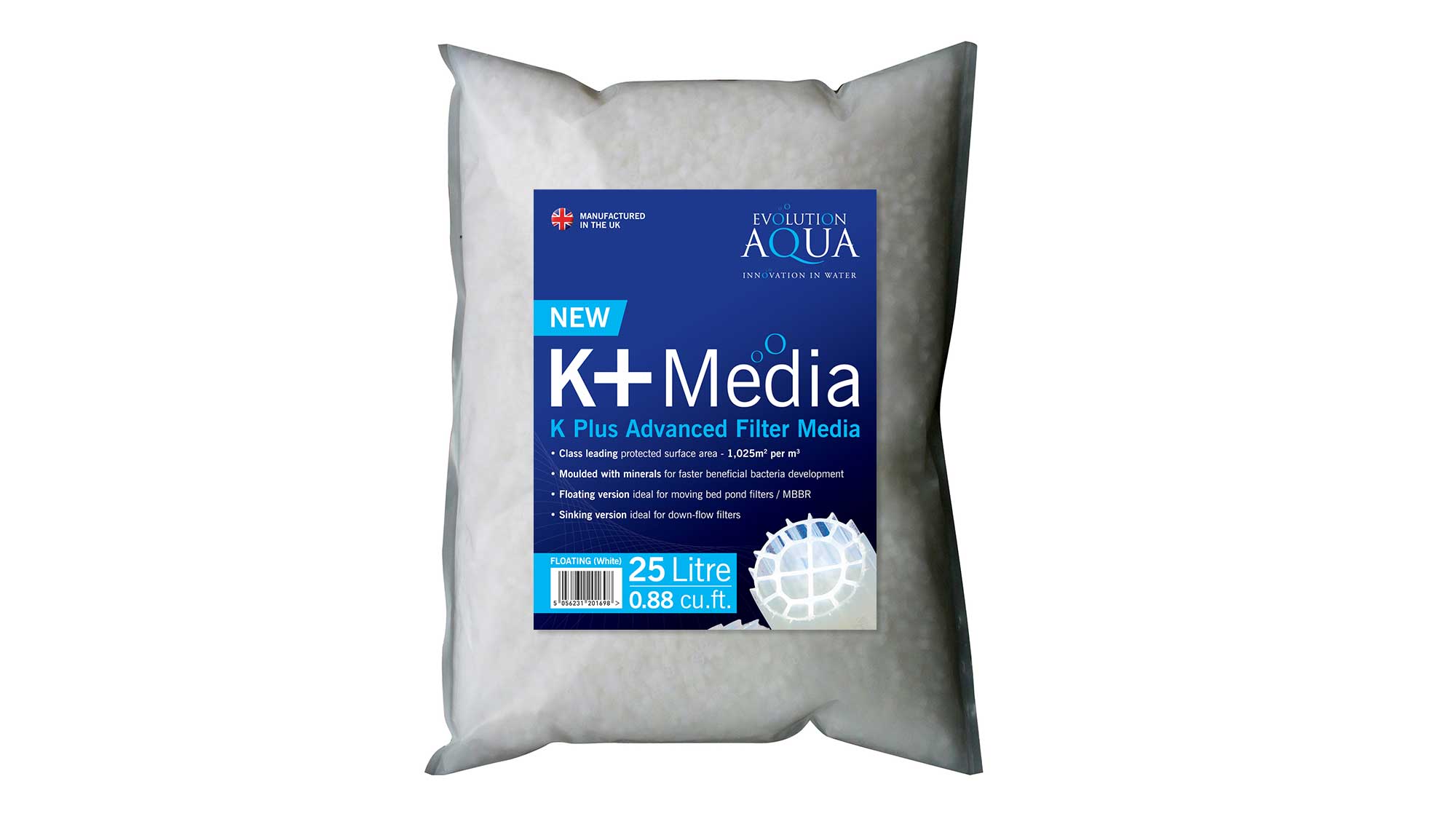 Evolution Aqua K+ Media 25 litre Evolution Aqua K+ Media 25 litre