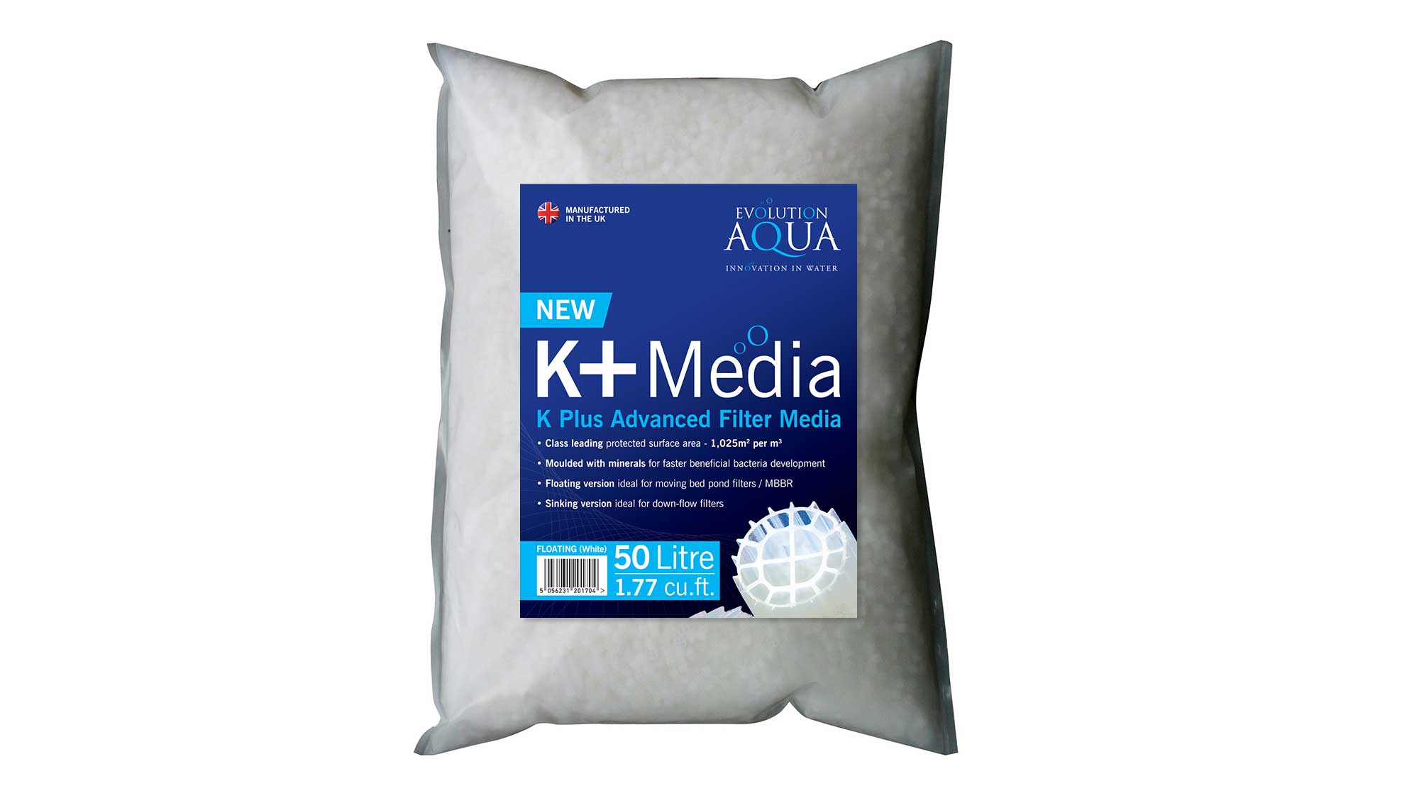 Evolution Aqua K+ Media 50 litre Evolution Aqua K+ Media 50 litre