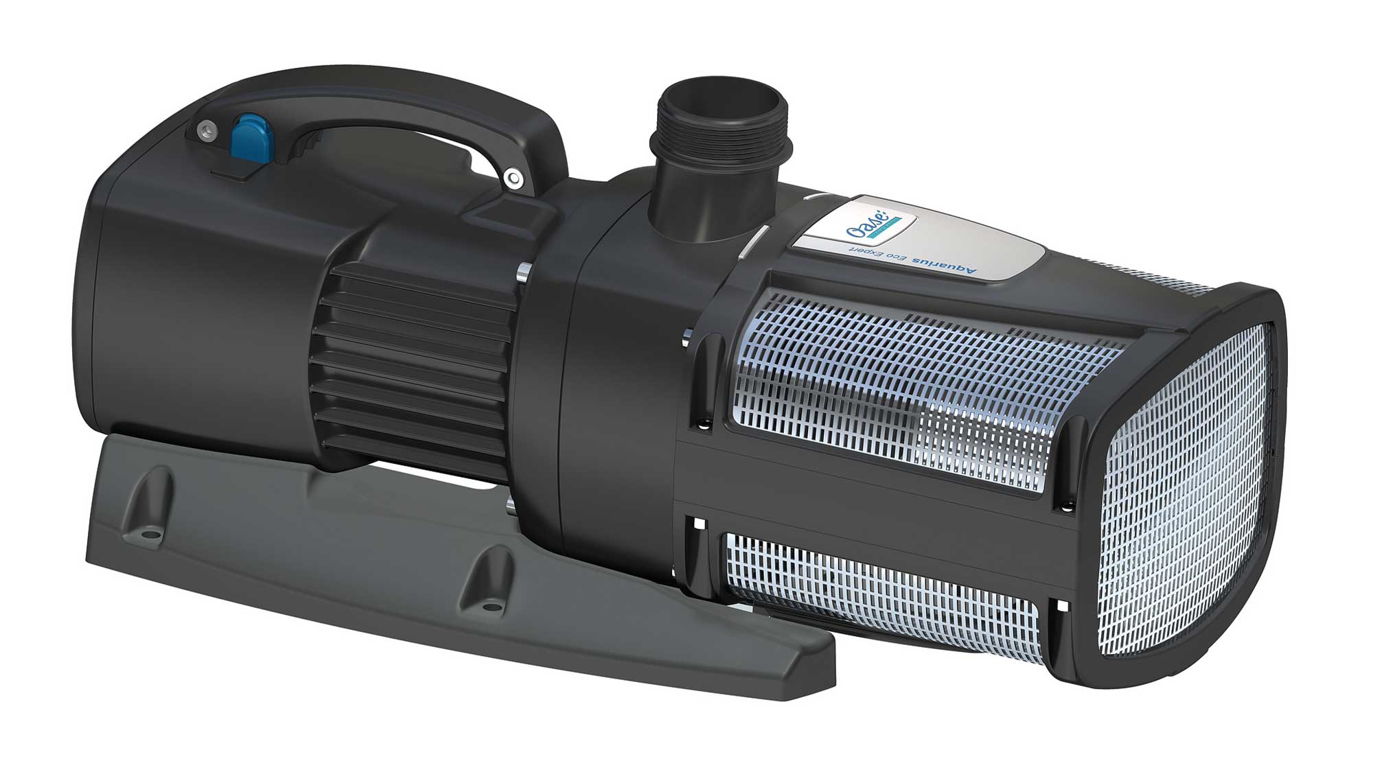 OASE104755-Aquarius-Eco-Expert-44000 The Oase Aquarius Eco Expert 44000 is a powerful water feature pump with a vertical lift of over 10 metres. I