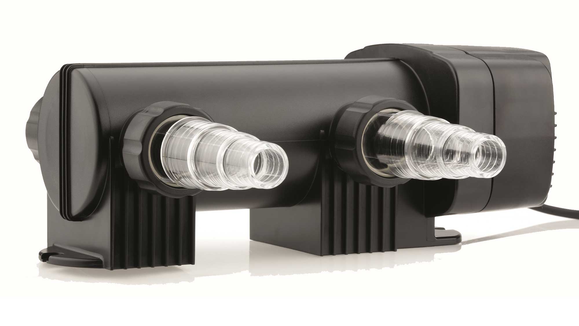OASE144078-Vitronic18W The Oase Vitronic 18W UV ensures clear water in natural ponds to 20mยณ and goldfish ponds up to 10mยณ killing algae that causes green water.