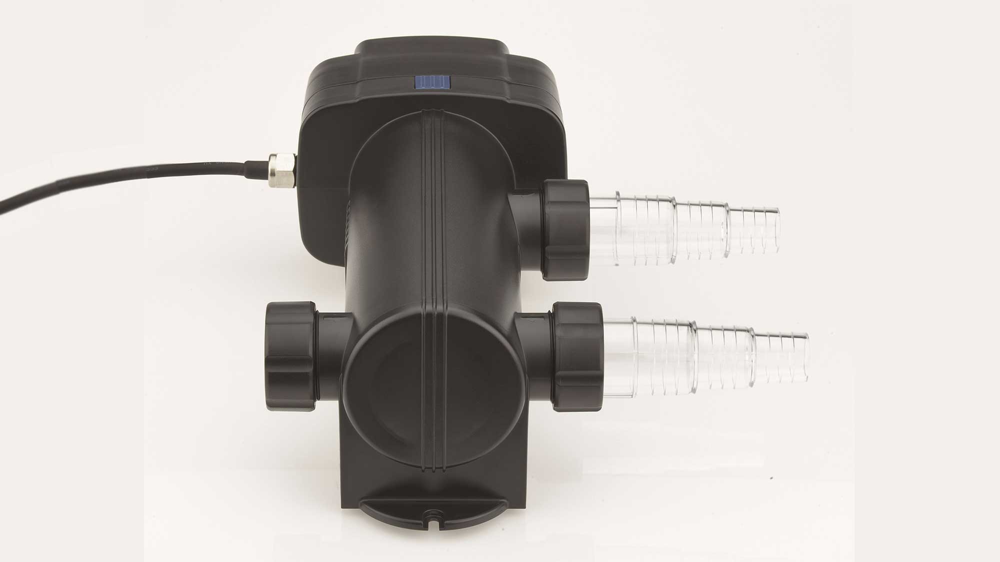 OASE144080-Vitronic18W The Oase Vitronic 18W UV ensures clear water in natural ponds to 20mยณ and goldfish ponds up to 10mยณ killing algae that causes green water.