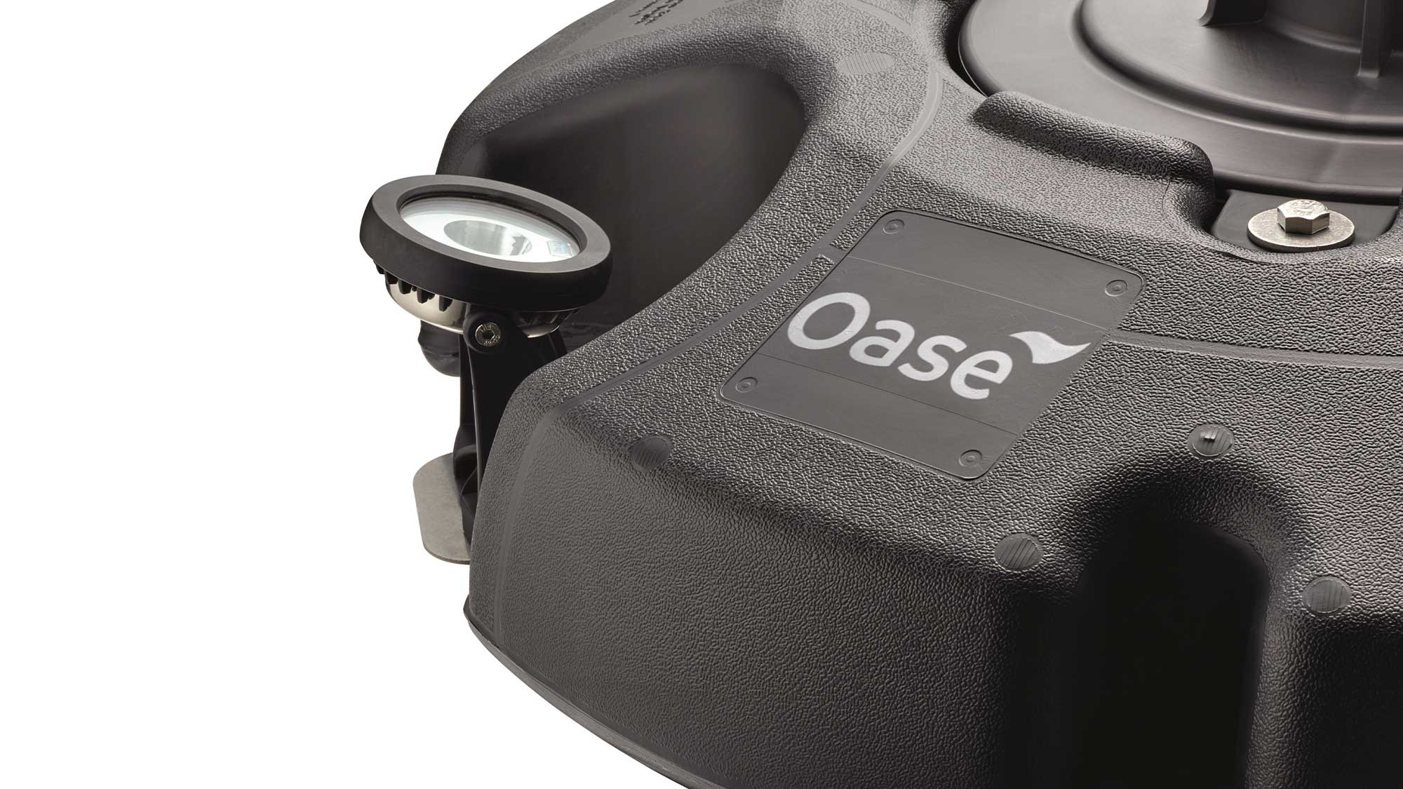 OASE158738-PondJet-Eco The Oase PondJet Eco Floating Fountain is ideal for deeper ponds, in situations where a standard fountain pump will not reach the surface.