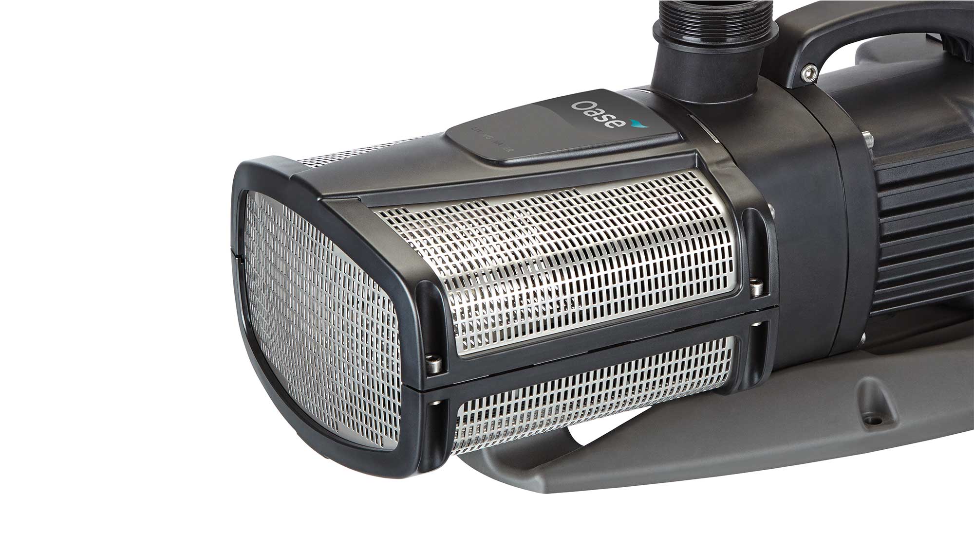 OASE158863 Aquarius Eco Expert-44000 The Oase Aquarius Eco Expert 44000 is a powerful water feature pump with a vertical lift of over 10 metres. I