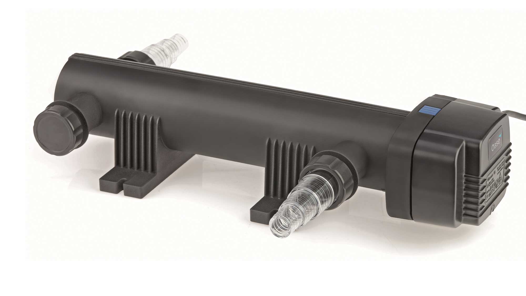 OASE159095-Vitronic55W The Oase Vitronic 55W UV ensures clear water in natural ponds to 60mยณ and goldfish ponds up to 30mยณ killing algae that causes green water.