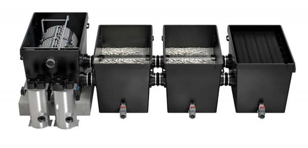 ProfiClear Premium XL - Modular drum filter and moving bed system for very large koi and swim ponds
